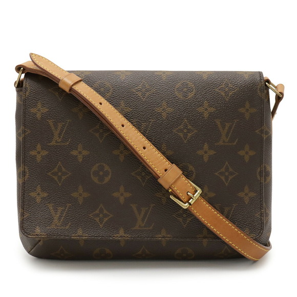 LOUIS VUITTON Authentic Brown Monogram Shoulder Bag - Picture 2 of 9
